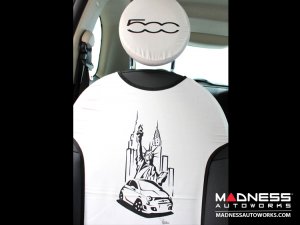 FIAT 500 Seat Cover Set - Statue of Liberty/ New York